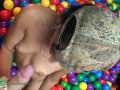 DareDorm - College sex in the ball pit 