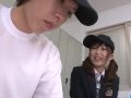 Miku Airi Asian schoolgirl blows a big dick