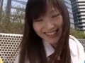 Ryo Asaka starts touching her vag in the show