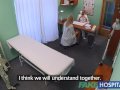 FakeHospital New nurse takes double cumshot
