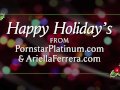 Ariella Ferrera happy holidays POV blowjob