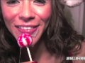 Ariella Ferrera happy holidays POV blowjob