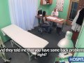 FakeHospital Petite babe takes double cumshot