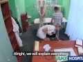 FakeHospital Nurse watches sexy couple fuck
