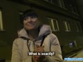 PublicAgent Hot Czech babe fucks guy outside