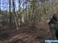 PublicAgent Sales lady has sex in a forest