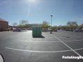 Porta Gloryhole BBW swallows cum in gym lot