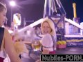 Nubiles-Porn Tiny German coeds share monster cock