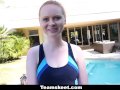 CFNMTeens - Horny Ginger Fucked By Swimming Coach