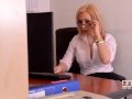 DDF Busty - Hardcore Office - Delivery Guy Bangs Busty Secretary