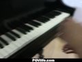 POVLife - Hot Chick Fucked On Piano