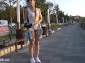 Jeny Smith  bottomless flashing in public