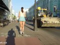 Jeny Smith  bottomless flashing in public