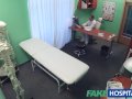 Fake Hospital Blonde patient gives blowjob before being fucked by doctor