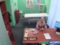 Fake Hospital Blonde patient gives blowjob before being fucked by doctor