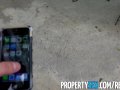 PropertySex - Fucking incompetent real estate agent in backyard
