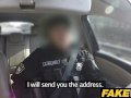 Fake Cop The uniformed policemans cum makes her late