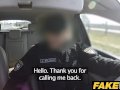 Fake Cop The uniformed policemans cum makes her late