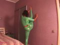 busty flexi teen naked stretching