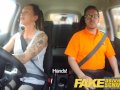 Fake Driving School Advanced horny lesson in sweaty messy creampie