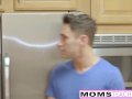 MomsTeachSex - First Time Threesome Is With Step Mom!