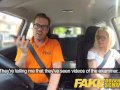 Fake Driving School Sexy busty blonde babe creampied on first lesson