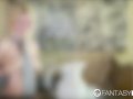 FantasyHD Tiny blonde Sammie Daniels fucks thick dick business man
