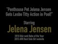 Penthouse Pet Jelena Jensen Gets Lesbo Titty Action in Pool!