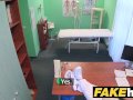 Fake Hospital Doctor gives sexy ebony Brazilian student a hard fucking