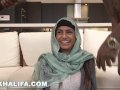 MIA KHALIFA - Big Tits Arab Pornstar Cheats On BF with Two Black Studs