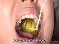 Subtitles CMNF bizarre JAV throat and nipple play