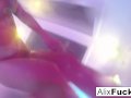 Busty Alix Lynx takes a hot shower