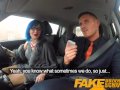 Fake Driving School Sexy emo gets her ass pounded and throat fucked