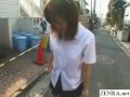 JAV enema walk of shame for schoolgirl Subtitles