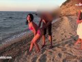 My Dirty Hobby -  Hot MILF fucked on public beach