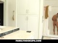 FamilyHookups- Sexy Teen Sucks Off StepUncle In Shower