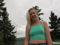 Public Agent American Cutie Fucks Big Cock Outdoors