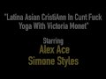 Latina Asian CristiAnn In Cunt Fuck Yoga With Victoria Monet