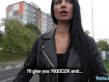 Public Agent MILF loses handbag and her panties