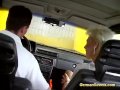 germa milf picked up for car sex