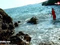 My Dirty Hobby - Hot brunette fucked on a rocky shore