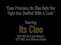 Cam Princess Its Cleo Gets Her Tight Ass Stuffed With A Cock