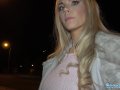 Public Agent Florane Russell Fucked in car and cum on her tits