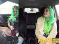 Fake Driving School Wild fuck ride for tattooed busty big ass beauty