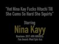 Hot Nina Kay Fucks Hitachi Till She Cums So Hard She Squirts