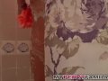 Busty Teen Gets Peeked on in Shower & Fucked in Bathroom!