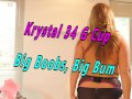 Huge natural boobs and ass - Krystal Swift