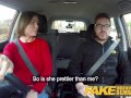 Fake Driving School Jealous learner with great tits wants hard fucking