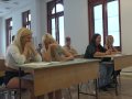 College students fuck their professor in class in front of colleagues