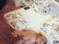 Nympho sucks grandpa cock and has sex with him in her bedroom